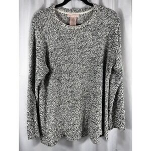 Philosophy Knit Sweater‎ Women M Cotton Acrylic Blend Crew Neck Long Sleeve